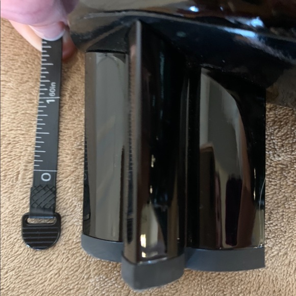 Louis Vuitton patent leather boots-Black 39 - Picture 7 of 7